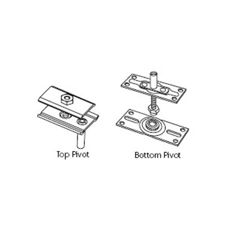 4 Wheel Hanger And Pivot For Bf125 Series Bifold Hardware