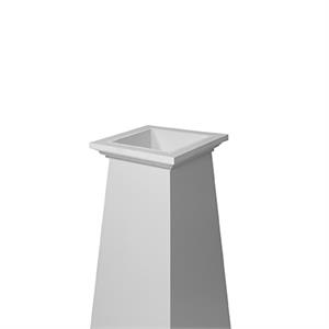 Fypon Column Wrap Kit - Easy Install PVC Column Covers For Interior & Exterior